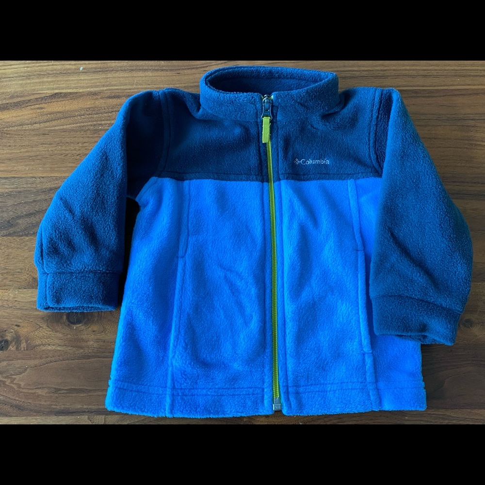 Gently used Toddler boy’s Columbia Fleece Jacket